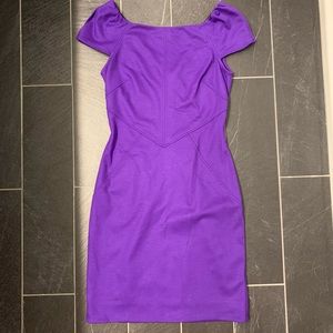 Diane Von Furstenberg Purple Dress